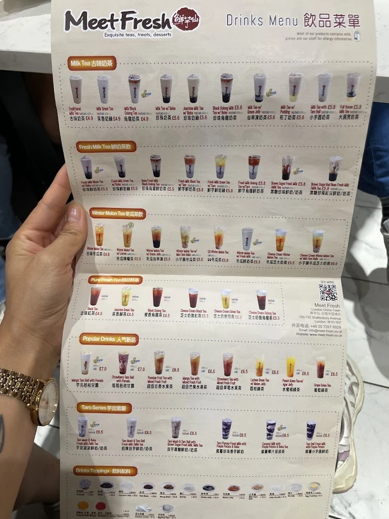 Meet Fresh menu 4